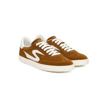Tenisi dama  SK928 XYP - piele naturala - maro