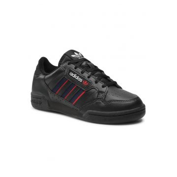 Tenisi  unisex copii - piele ecologica - negru -