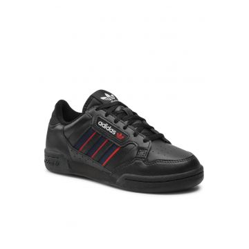 Tenisi  unisex copii - piele ecologica - negru -