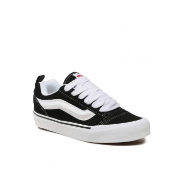 Tenisi unisex  Knu Skool VN0009QC6B - piele naturala - negru/alb