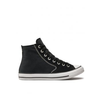 Tenisi unisex  textil - alb/negru