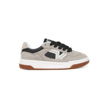 Tenisi unisex  Upland VN000D6F239 - gri/negru - piele naturala