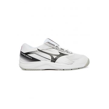 Pantofi de fitness barbati -  textil - alb