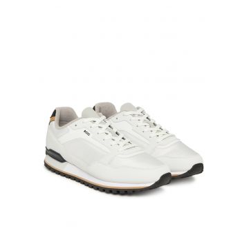 Pantofi sport  adidasi barbati - alergare - alb - piele ecologica