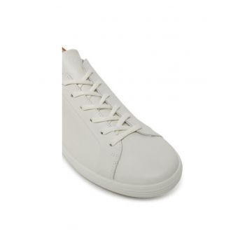 Pantofi sport barbati - 47082450104 -  Piele naturala - Alb