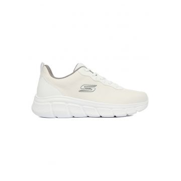 Pantofi sport barbati -  alb - textil - tehnologie Memory Foam