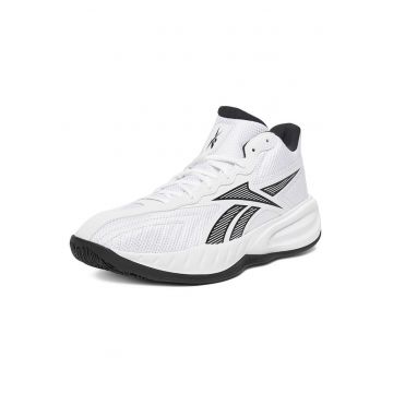 Pantofi sport barbati -  baschet - alb - textil