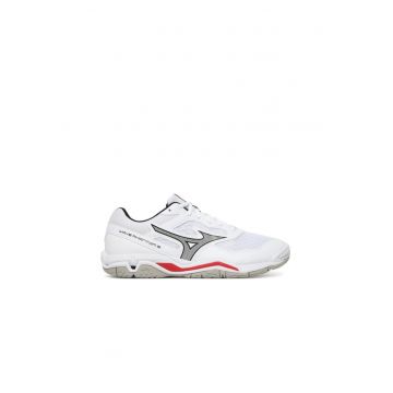 Pantofi sport barbati -  din piele ecologica - alb