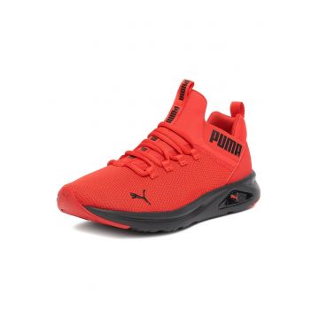 Pantofi sport barbati -  ENZO CLEAN - rosu - textil