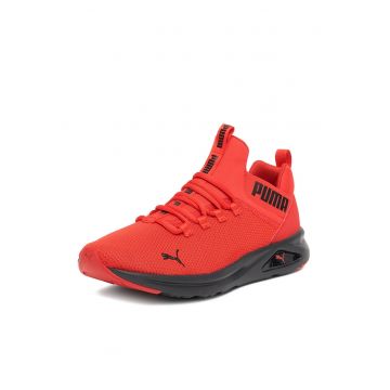 Pantofi sport barbati -  ENZO CLEAN - rosu - textil