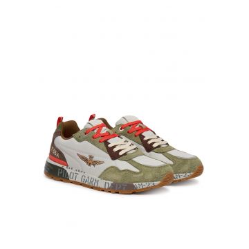 Pantofi sport barbati -  material textil - multicolor - Multicolor