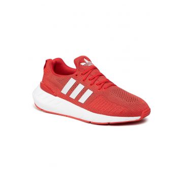 Pantofi sport barbati -  material textil - rosu - ecologici