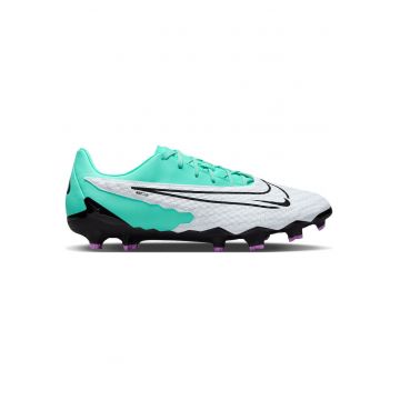 Pantofi sport barbati  Phantom GX Academy - alb/turcoaz - material plasa - pentru fotbal - cu tractiune pe terenuri naturale si sintetice