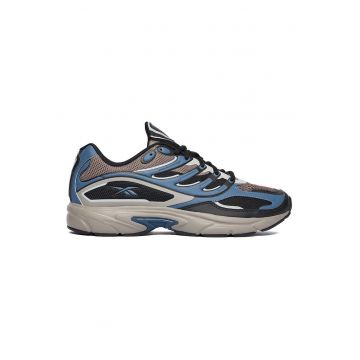 Pantofi sport barbati -  talpa groasa - gri/albastru - textil/sintetic -
