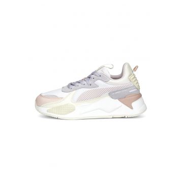 Pantofi sport cu insertii de piele intoarsa RS-X Candy - Roz pastel/Lila pal/Alb murdar