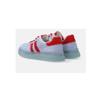 Pantofi sport cu perforatii cu talpa wedge
