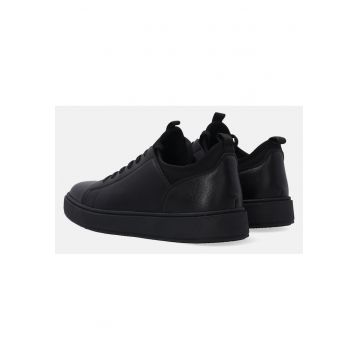 Pantofi sport din piele cu profil jos -