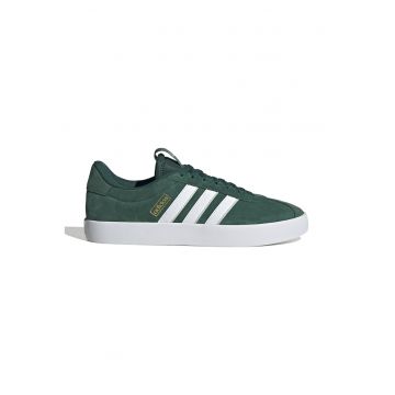 Pantofi sport din piele intoarsa VL Court 3.0 - Alb/Verde inchis