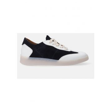 Pantofi sport in doua culori - cu profil jos