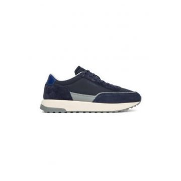 Pantofi sport pentru barbati -  305525796 - piele naturala - bleumarin