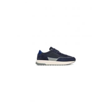 Pantofi sport pentru barbati -  305525796 - piele naturala - bleumarin