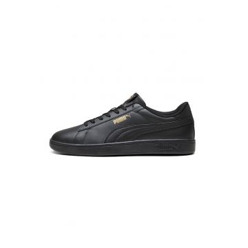 Pantofi sport Smash 3.0 de piele ecologica si piele - Auriu/Negru