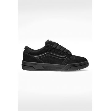 Pantofi sport unisex de piele intoarsa Hylane - Negru