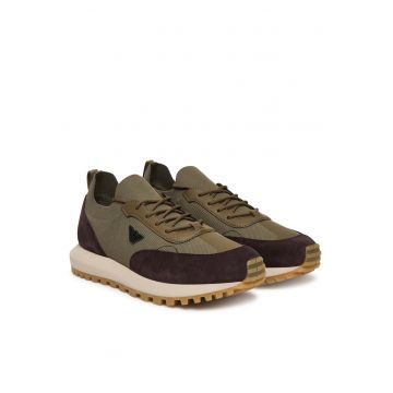 Tenisi barbati EM003739 AF19724 -  Piele naturala - Verde