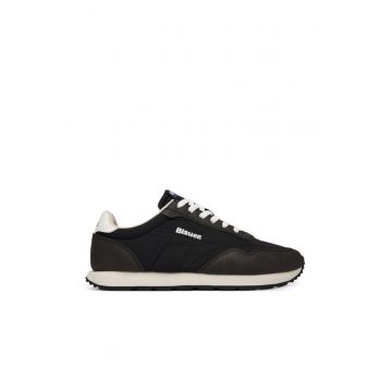Tenisi barbati -  negru - material textil