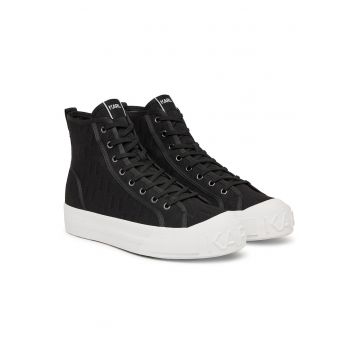 Tenisi barbati -  negru - textil - material sintetic