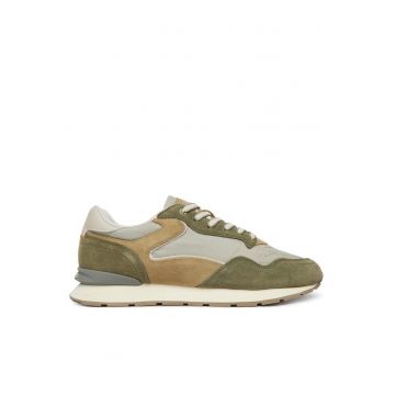 Tenisi barbati -  piele naturala - multicolor