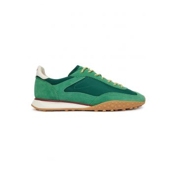 Tenisi barbati -  piele naturala - verde