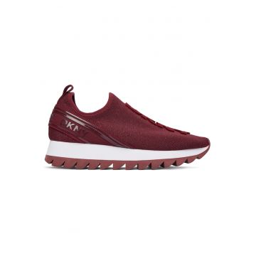 Tenisi dama  Abbi Logo Slip-On - tesatura - visiniu