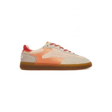 Tenisi femei -  multicolor - textil/piele intoarsa