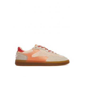 Tenisi femei -  multicolor - textil/piele intoarsa