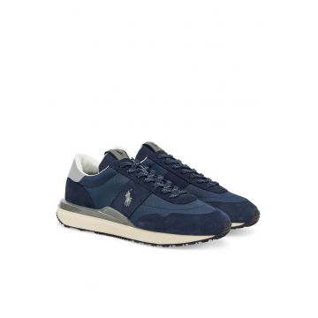 Adidasi barbati -  piele naturala - albastru - 40 EU -