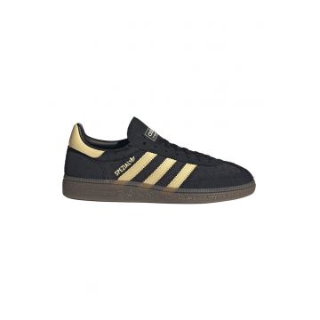 Pantofi cu piele intoarsa pentru handbal Spezial - Negru/Galben pal