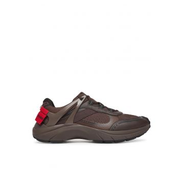 Pantofi sport barbati  model 201 - culoare maro - piele ecologica - pentru alergare