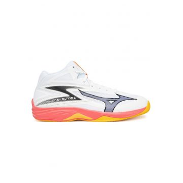 Pantofi sport barbati  Thunder Blade Z Mid - alb - piele ecologica - pentru alergare