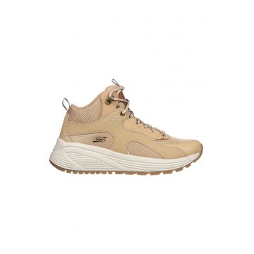 Pantofi sport cu insertii din piele Bobs Sparrow 2.0 - Maro camel