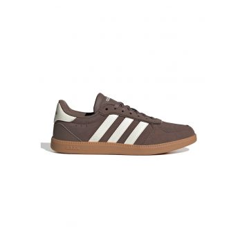 Pantofi sport cu logo Breaknet Sleek - Maro inchis/Alb optic