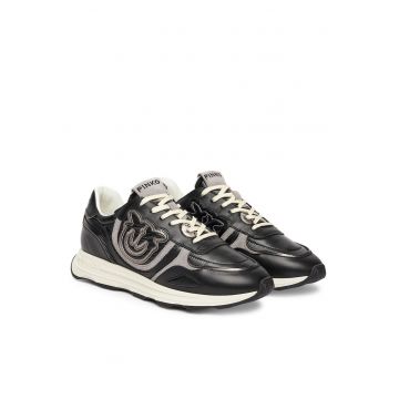 Pantofi sport dama -  Black Z99 Zoe 01 SS0087P023 - piele naturala - negru