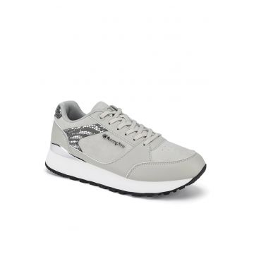 Pantofi sport dama -  RR CHAMP PLAT LOW CH - gri - piele ecologica