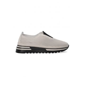 Pantofi sport din piele fara sireturi