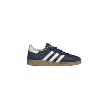 Pantofi sport din piele Handball Spezial - Alb murdar/Bleumarin
