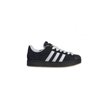 Pantofi sport din piele intoarsa Superstar ST - Alb/Negru stins