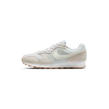 Pantofi sport MD Runner 2 cu garnituri din piele intoarsa - Alb/Alb fildes
