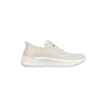 Pantofi sport slip-in GO WALK® Flex - Alb fildes