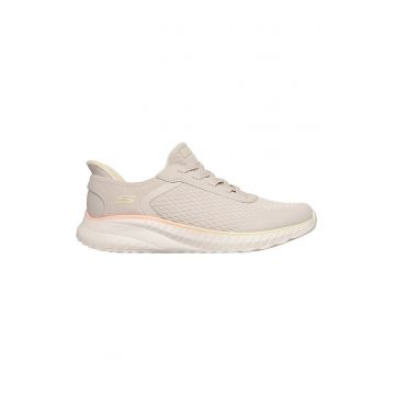Pantofi sport slip-ins Bobs Squad Chaos - Piersica/Bej deschis