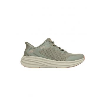 Pantofi sport slip-ins cu model uni Bobs Skillz - Verde pal/Verde feriga